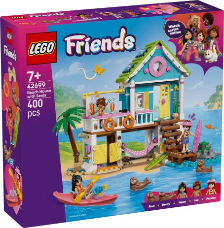 LEGO Friends Beach House With Seals (42699) (0)