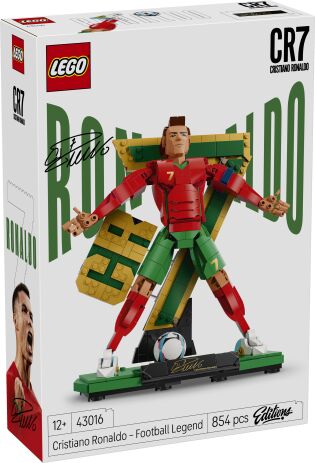LEGO® Editions Cristiano Ronaldo-Soccer Legend (43016) (0)