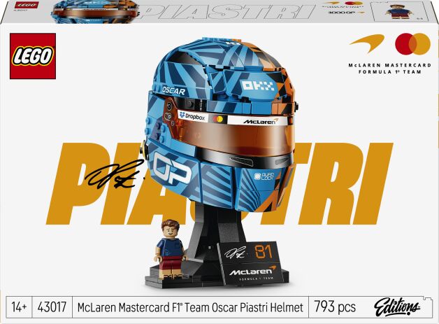 LEGO® Editions McLaren Mastercard F1 Team Oscar Piastri Helmet (43017) (0)