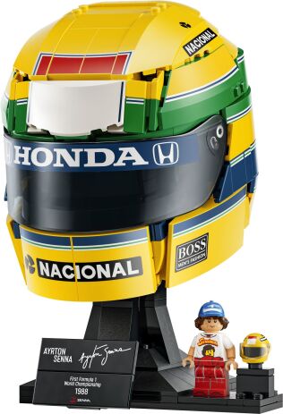 LEGO® Editions McLaren Mastercard F1 Team Aryton Senna's Helmet (43024) (1)