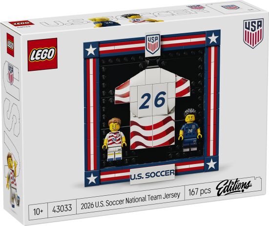 LEGO® Editions 2026 U.S. Soccer National Team Jersey (43033) (0)