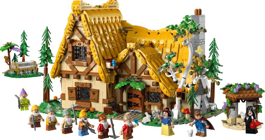 LEGO Disney Princess Snow White And The Seven Dwarfs' Cottage (43242) (1)