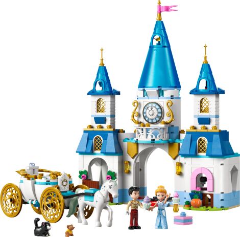 LEGO Disney Princess Cinderella's Castle & Horse Carriage (43275) (1)
