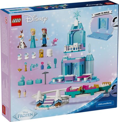 LEGO Disney Elsa's Ice Castle & Snow Ride Adventure (43281) (9)