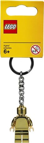 LEGO Keychain Minifigure Gold (850807) (1)