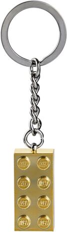 LEGO Keychain 2X4 Stud Gold (850808) (0)