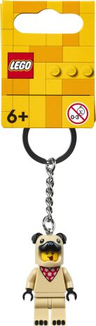 LEGO Keychain French Bulldog Guy (854158) (1)