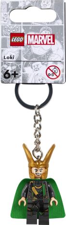 LEGO Keychain Super Heroes Loki (854294) (1)