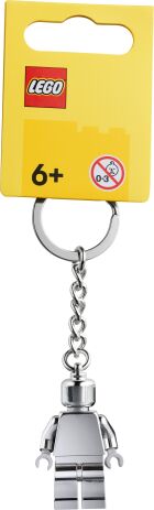 LEGO Keychain Silver Minifigure (854305) (1)