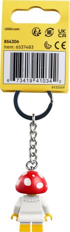 LEGO Keychain Mushroom Girl (854306) (2)