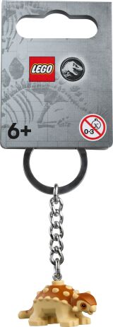 LEGO Keychain Jurassic World Baby Ankylosaurus (854316) (1)