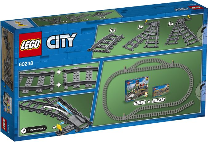 LEGO City Switch Tracks (60238) (2)