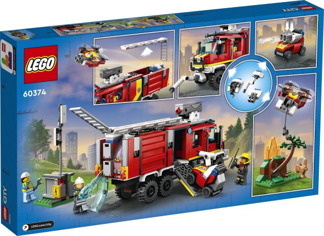 LEGO City Fire Command Truck (60374) (11)