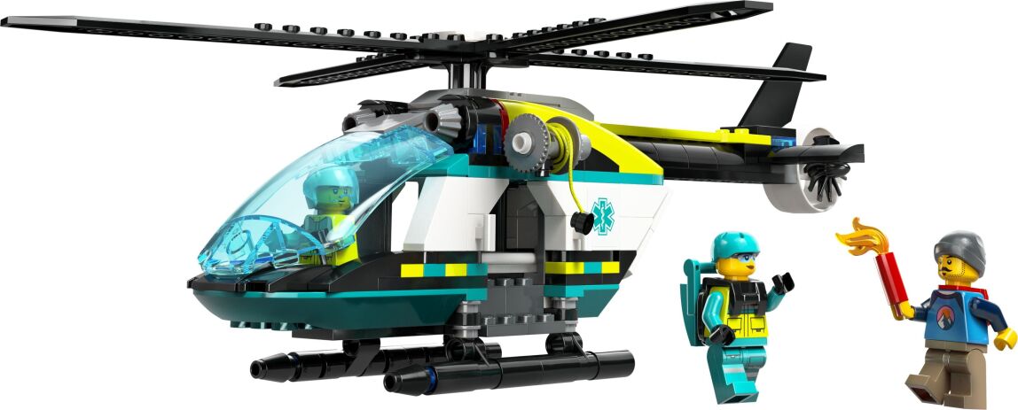 LEGO City Emergency Rescue Helicopter (60405) (1)