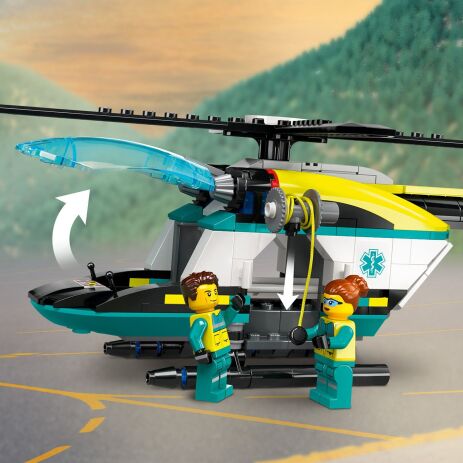 LEGO City Emergency Rescue Helicopter (60405) (2)