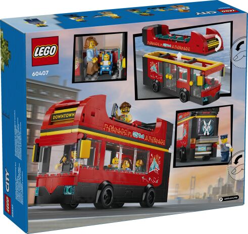 LEGO City Red Double-Decker Sightseeing Bus (60407) (7)