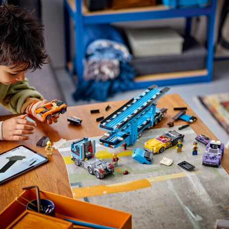 LEGO City Car Transporter Truck With Sports Cars (60408) (4)