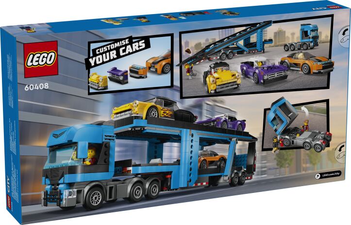 LEGO City Car Transporter Truck With Sports Cars (60408) (8)