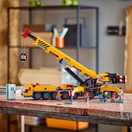 LEGO City Yellow Mobile Construction Crane (60409) (11)