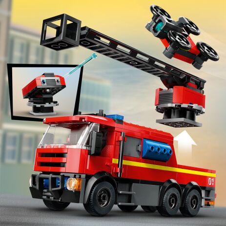 LEGO City Fire Station With Fire Truck (60414) (2)