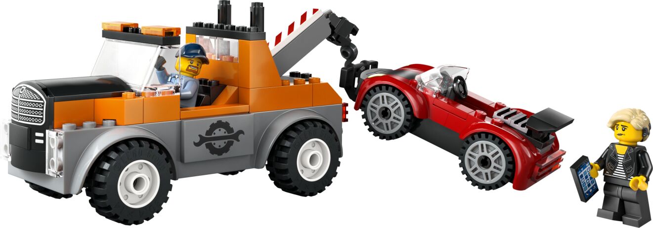 LEGO City Tow Truck And Sports Car Repair (60435) (1)