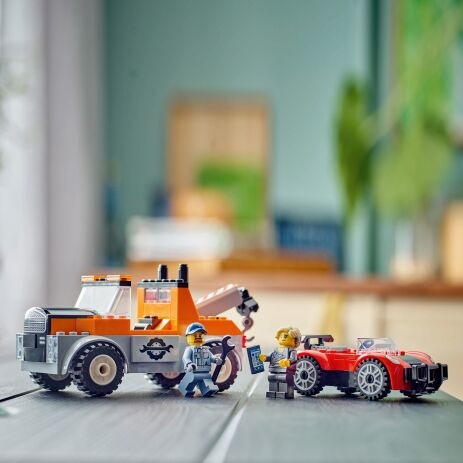 LEGO City Tow Truck And Sports Car Repair (60435) (4)