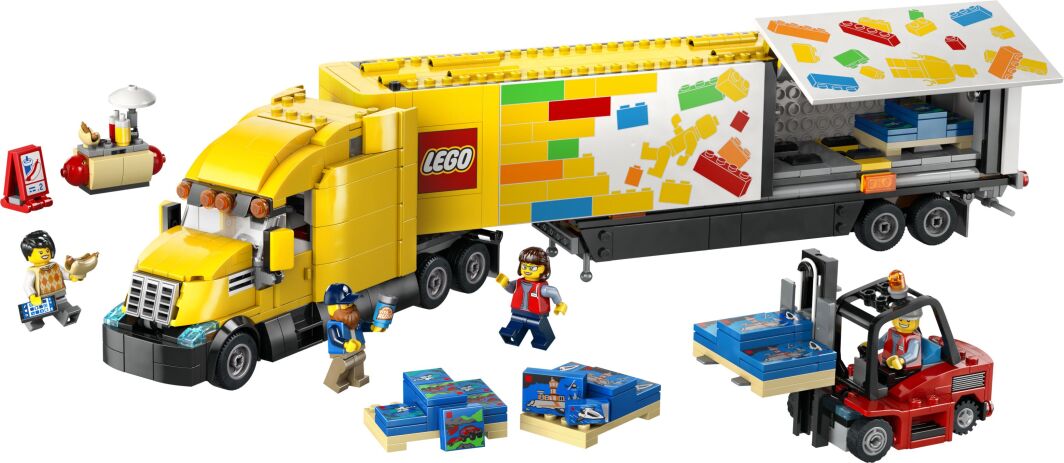 LEGO City Yellow Delivery Truck (60440) (1)