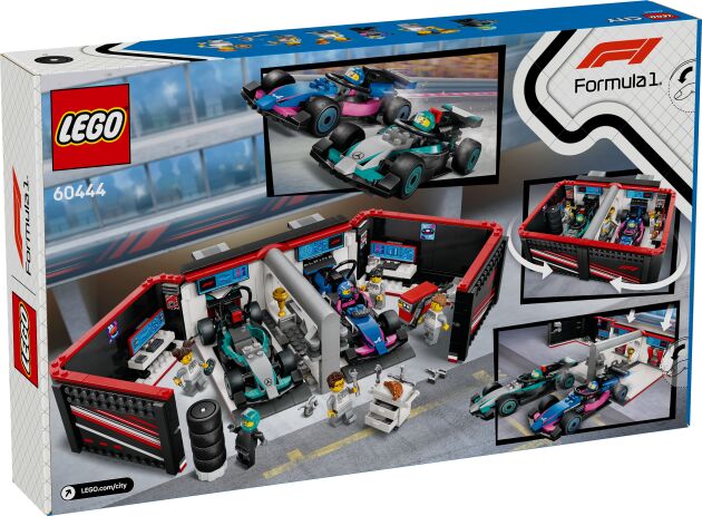LEGO City F1 Garage & Mercedes-AMG & Alpine Cars (60444) (12)