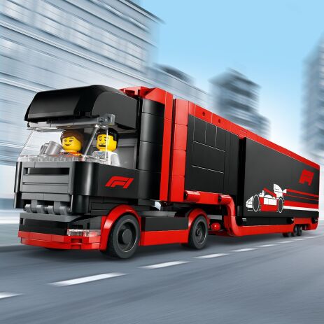 LEGO City F1 Truck With RB20 & AMR24 F1 Cars (60445) (2)