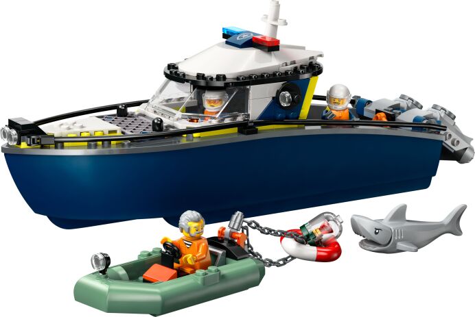LEGO City Police Boat Chase (60456) (1)