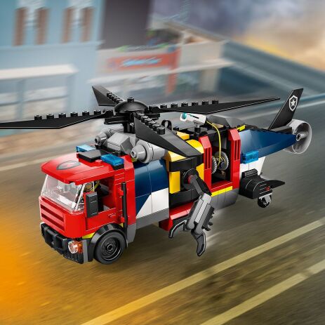 LEGO City Helicopter, Fire Truck & Submarine Remix (60462) (3)