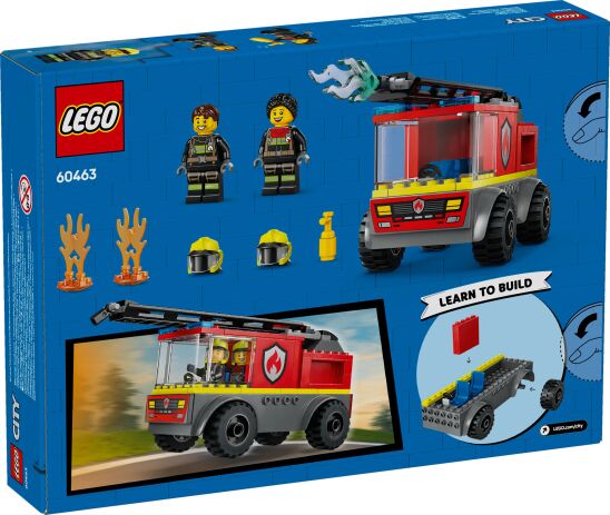 LEGO City Fire Ladder Truck (60463) (8)