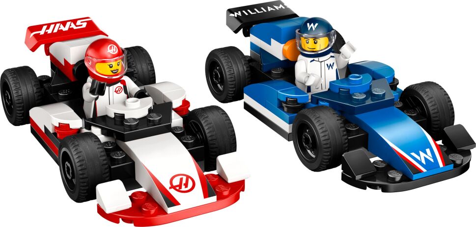LEGO City F1 Williams Racing & Haas F1 Race Cars (60464) (1)
