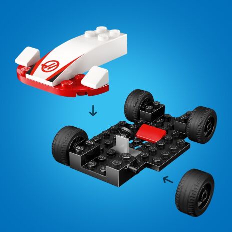 LEGO City F1 Williams Racing & Haas F1 Race Cars (60464) (3)