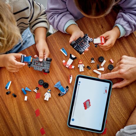 LEGO City F1 Williams Racing & Haas F1 Race Cars (60464) (4)