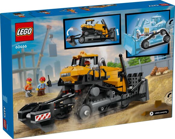 LEGO City Yellow Bulldozer (60466) (9)
