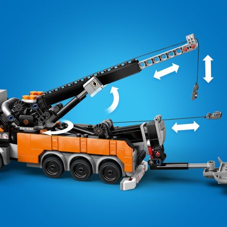 LEGO City Heavy-Duty Recovery Tow Truck With Crane (60467) (2)