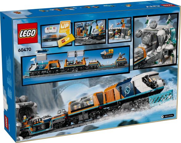 LEGO City Explorers' Arctic Polar Express Train (60470) (17)