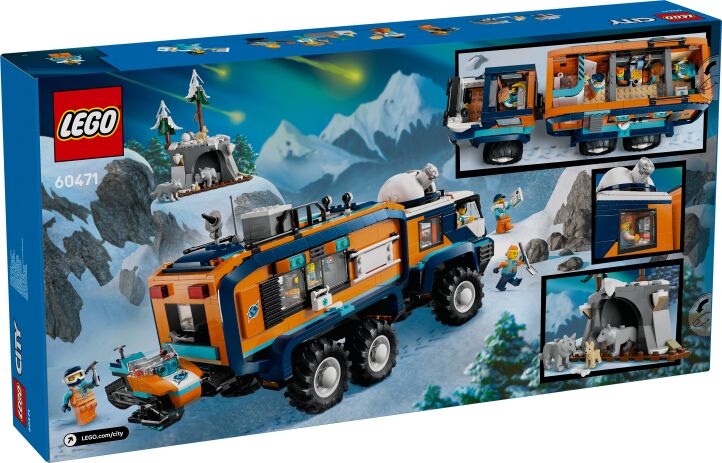 LEGO City Arctic Explorer Science Lab Truck (60471) (12)