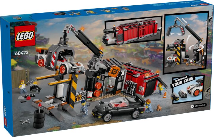 LEGO City Scrapyard With Cars (60472) (11)