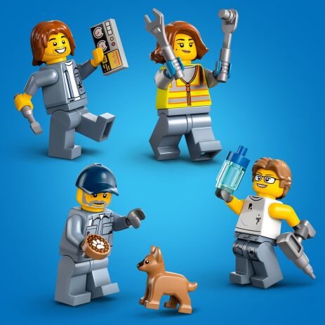 LEGO City Scrapyard With Cars (60472) (6)