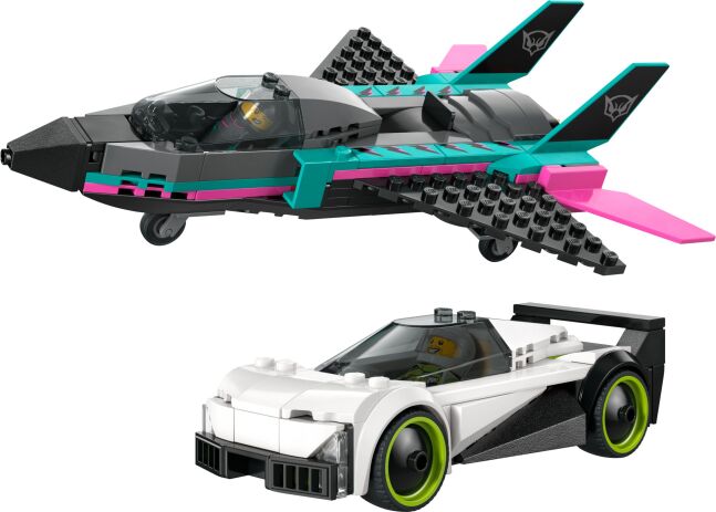 LEGO City Jet vs. Car (60489) (1)
