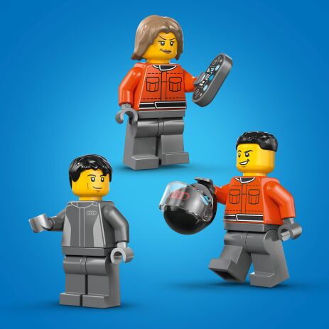 LEGO City F1 Display Truck With AUDI F1 Race Car (60493) (5)