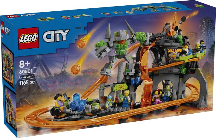 LEGO® City Lava Land Roller Coaster Park (60501) (0)