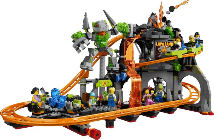 LEGO® City Lava Land Roller Coaster Park (60501) (1)