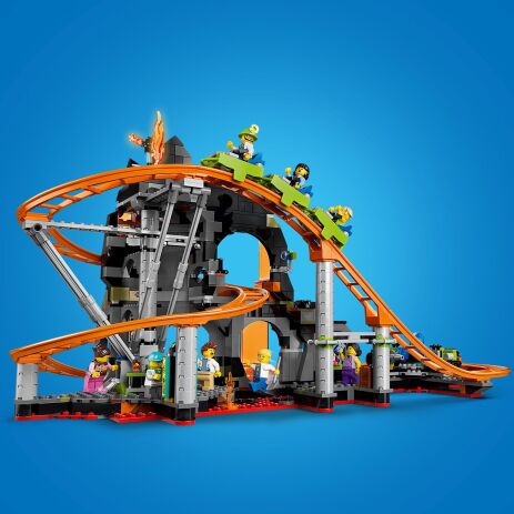 LEGO® City Lava Land Roller Coaster Park (60501) (2)