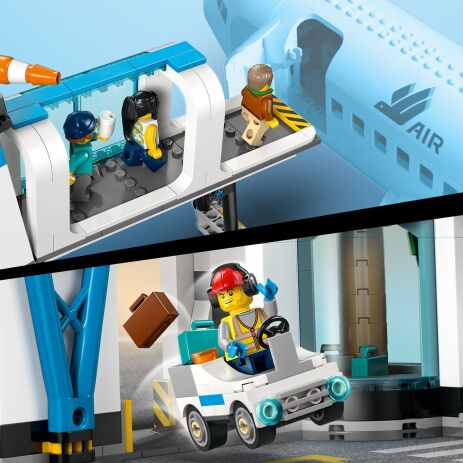 LEGO City Airport With Airplane (60502) (4)