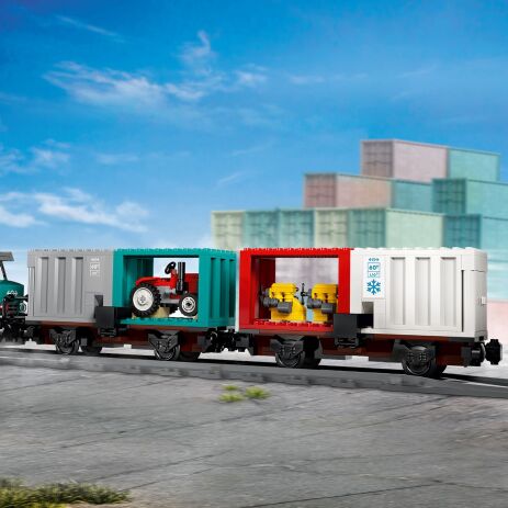 LEGO® City Harbor Freight Train With Crane & Truck (60509) (4)