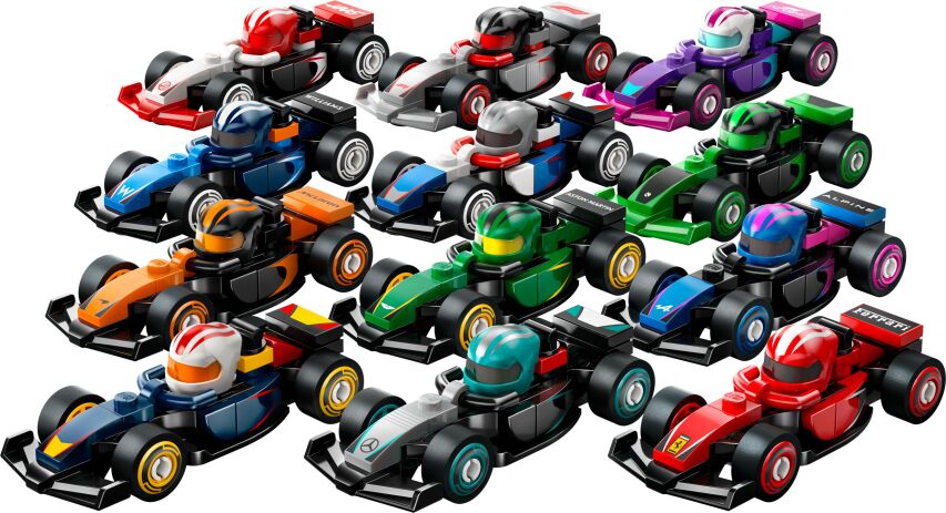 LEGO Minifigures F1 Collectible Race Cars (71049) (1)