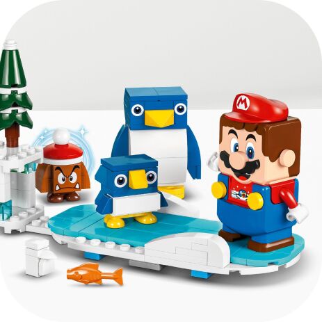 LEGO Super Mario Penguin Family Snow Adventure Expansion Set (71430) (3)